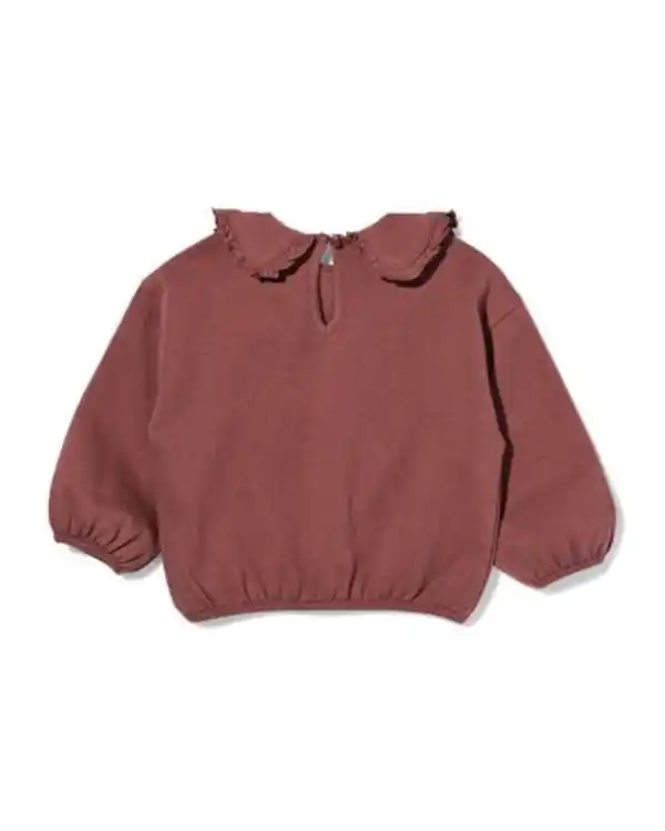 Bild 3 von Babypullover aus Sweatstoff braun