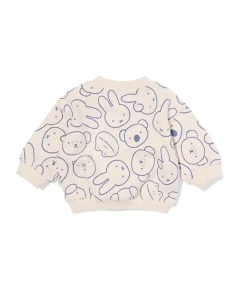 Bild 3 von Miffy-Babypullover aus Sweatstoff ecru