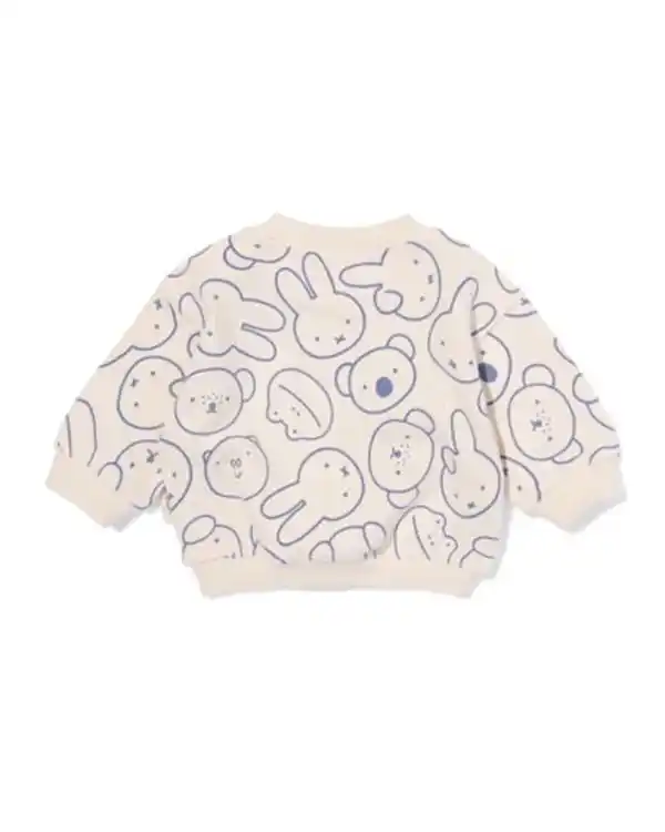 Bild 3 von Miffy-Babypullover aus Sweatstoff ecru
