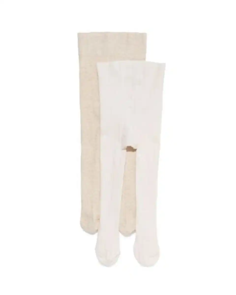 Bild 2 von Babystrumpfhosen gerippt – 2 Stück beige