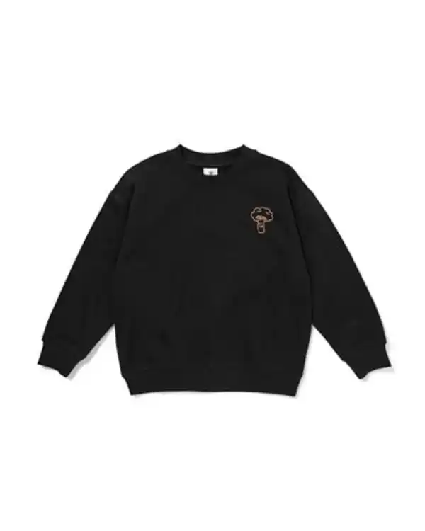 Bild 2 von Kinder-Sweater mit Gesichtern schwarz