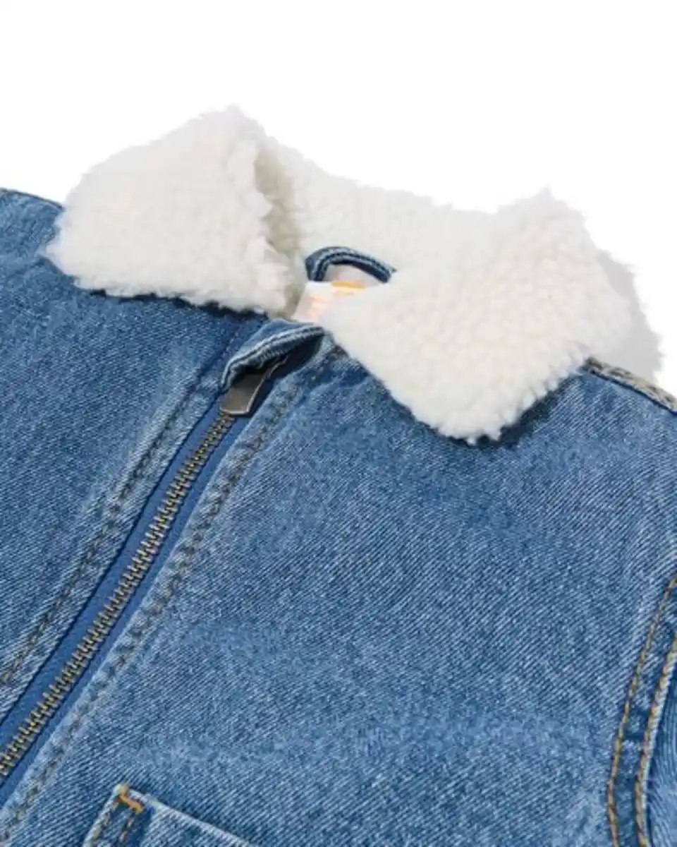 Bild 4 von Babyjacke aus Jeansstoff mittelblau