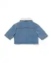 Bild 2 von Babyjacke aus Jeansstoff mittelblau