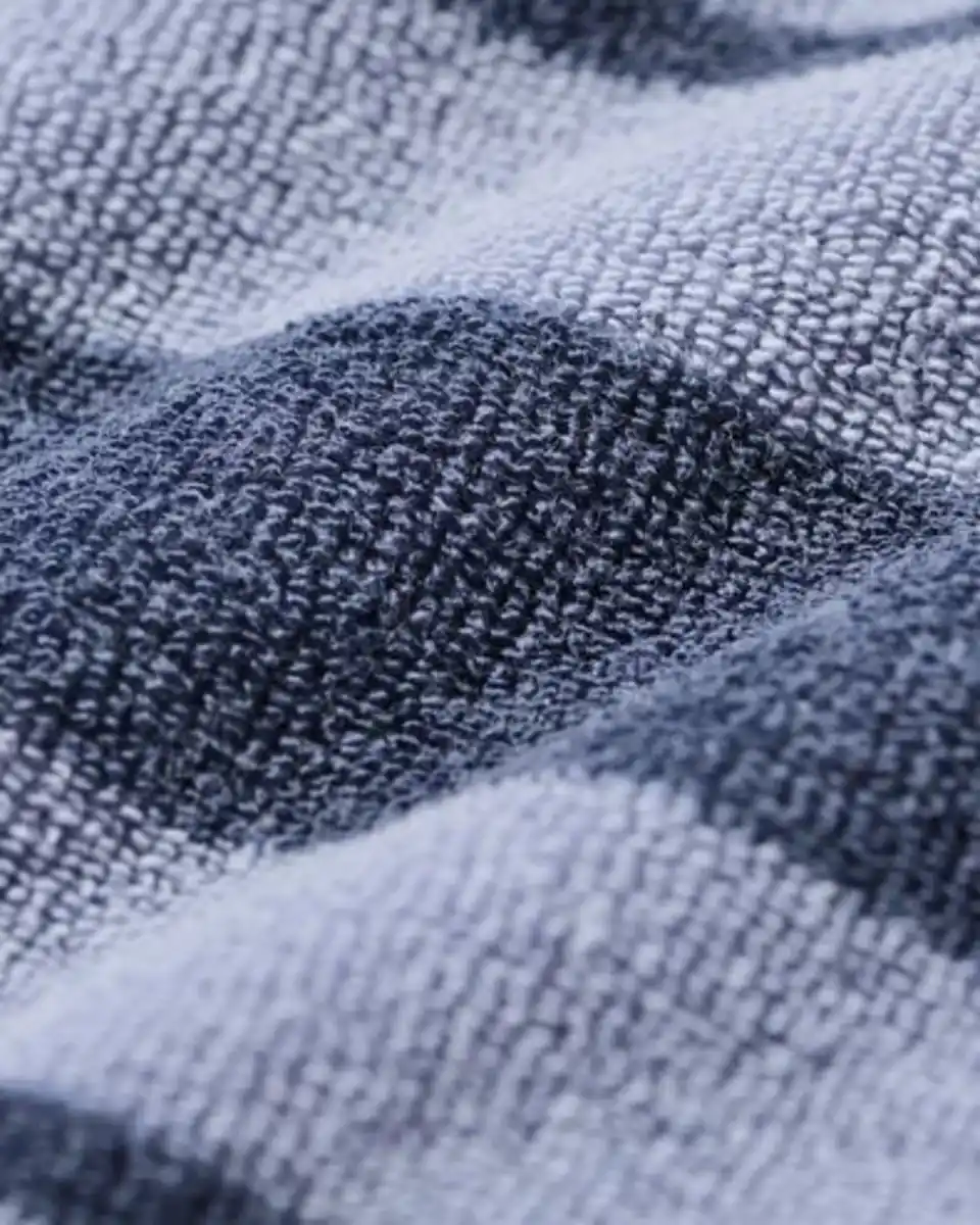Bild 2 von Babypullover aus Frottee, gestreift blau