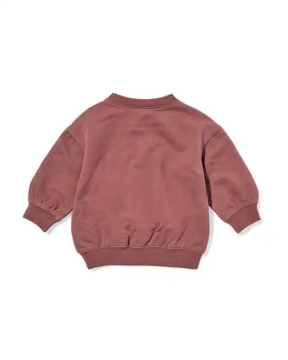 Bild 3 von Babypullover mit Blumen braun