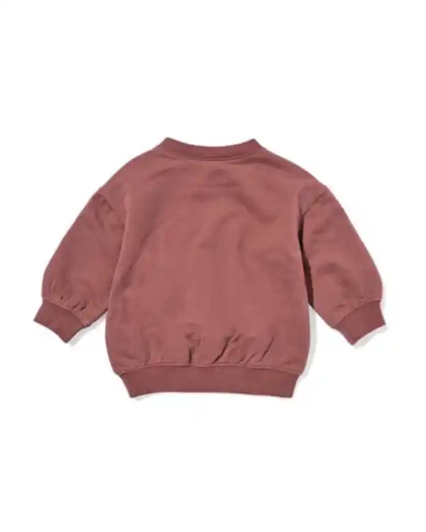 Bild 3 von Babypullover mit Blumen braun