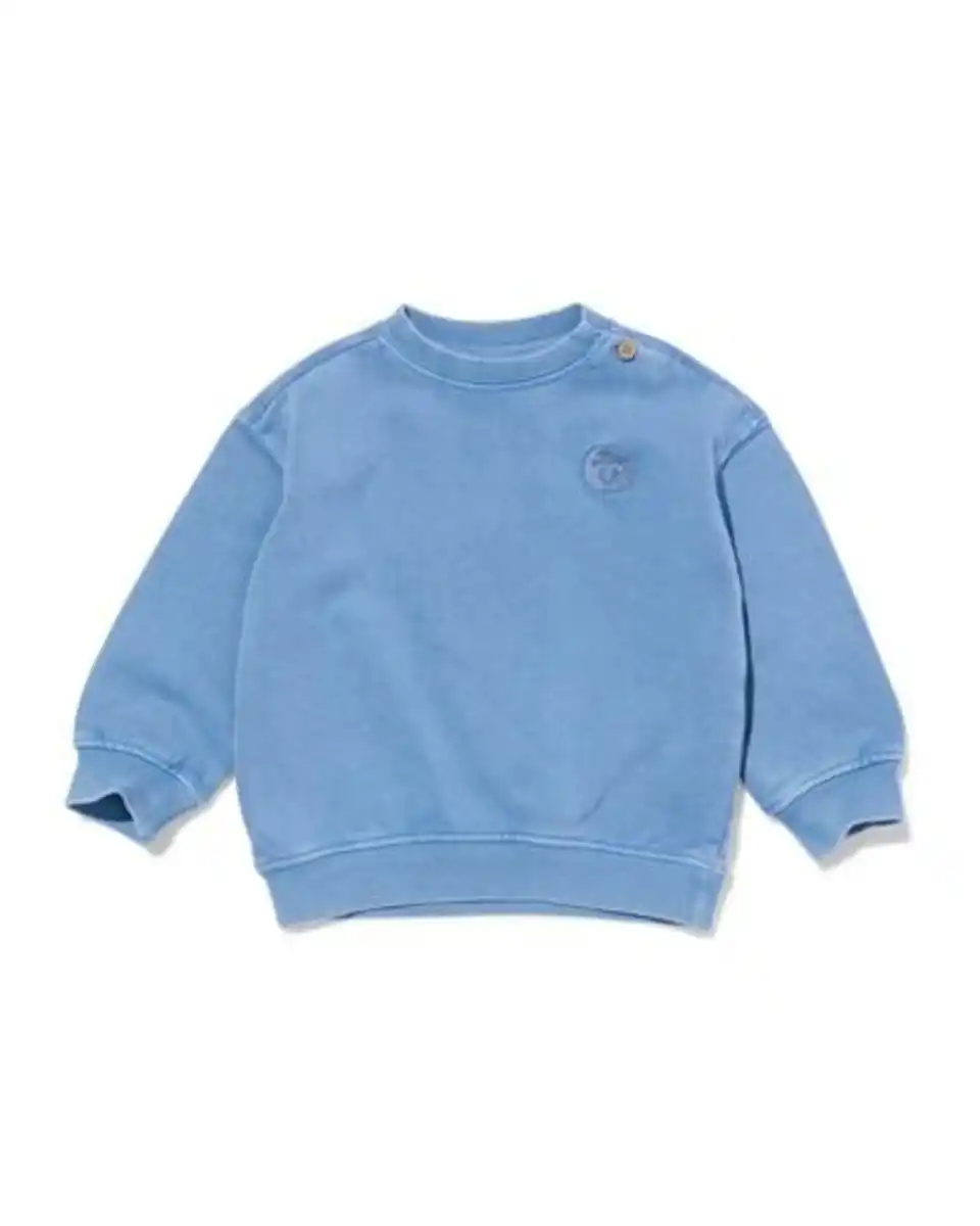 Bild 1 von Babypullover aus Sweatstoff blau