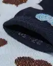Bild 3 von Kindersöckchen, Herzchen mit Glitzer – 5 Paar dunkelblau