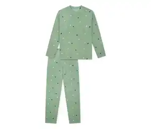 SCHIESSER Kinder-Velours-Pyjama »Herzchen«