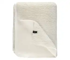 SCHÖNER WOHNEN-Kollektion Wohndecke »TEDDY«, offwhite