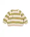 Bild 3 von Babypullover, gestreift grün
