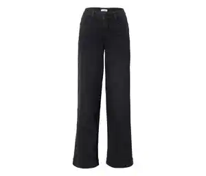 Super Wide Jeans ‒ Fit »Lexi«, black washed denim