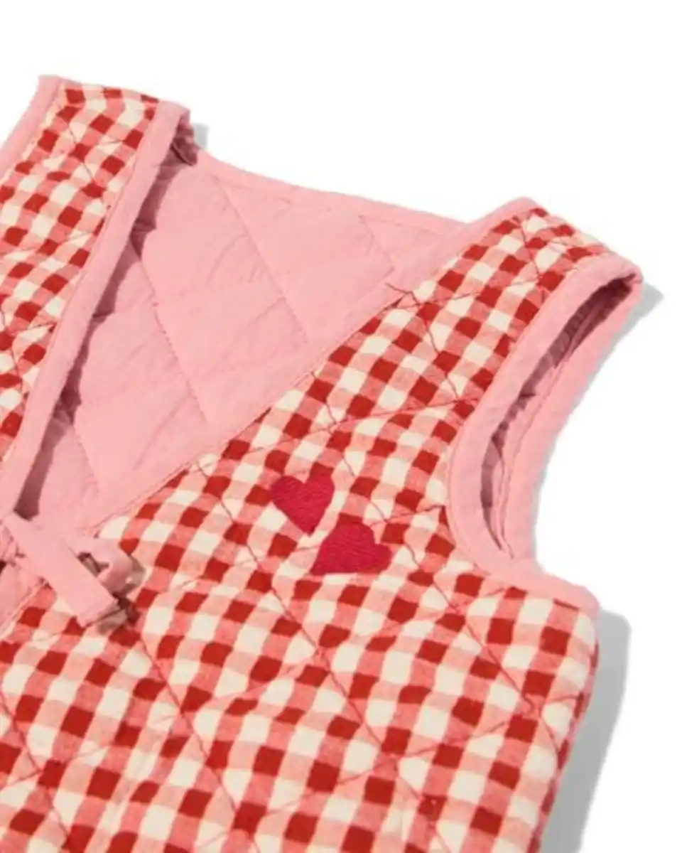 Bild 3 von Baby-Wendeweste mit Karos rot