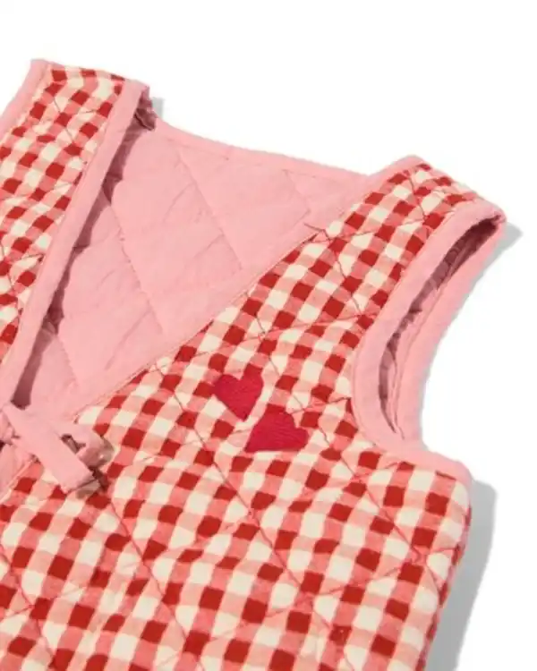 Bild 3 von Baby-Wendeweste mit Karos rot