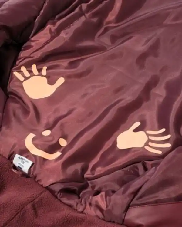 Bild 3 von Kinderjacke bordeauxrot