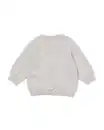 Bild 3 von Babypullover aus Sweatstoff, Maus graumeliert