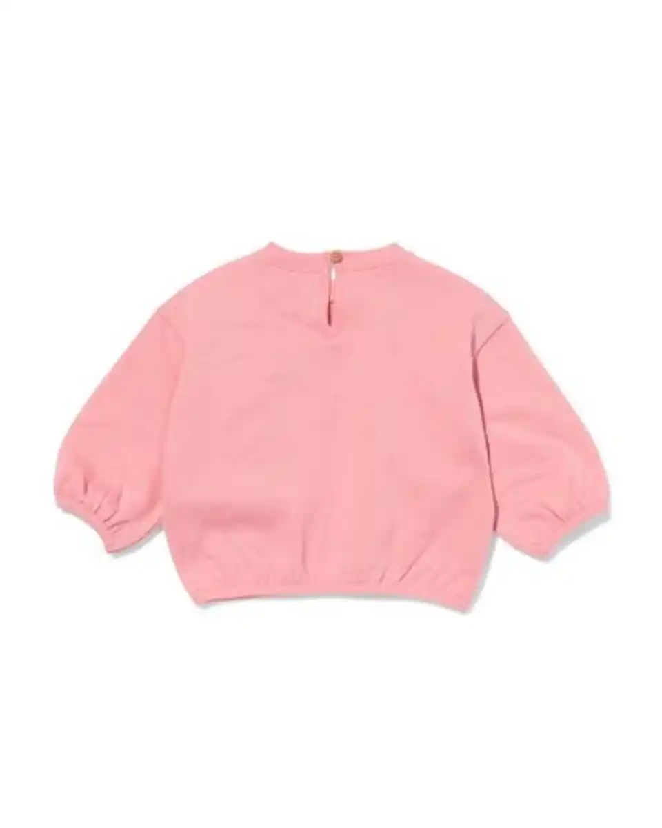 Bild 3 von Babypullover aus Sweatstoff, Apfel rosa