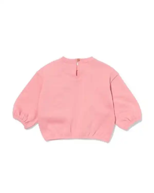 Bild 3 von Babypullover aus Sweatstoff, Apfel rosa