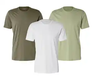 3 T-Shirts mit Rundhalsausschnitt