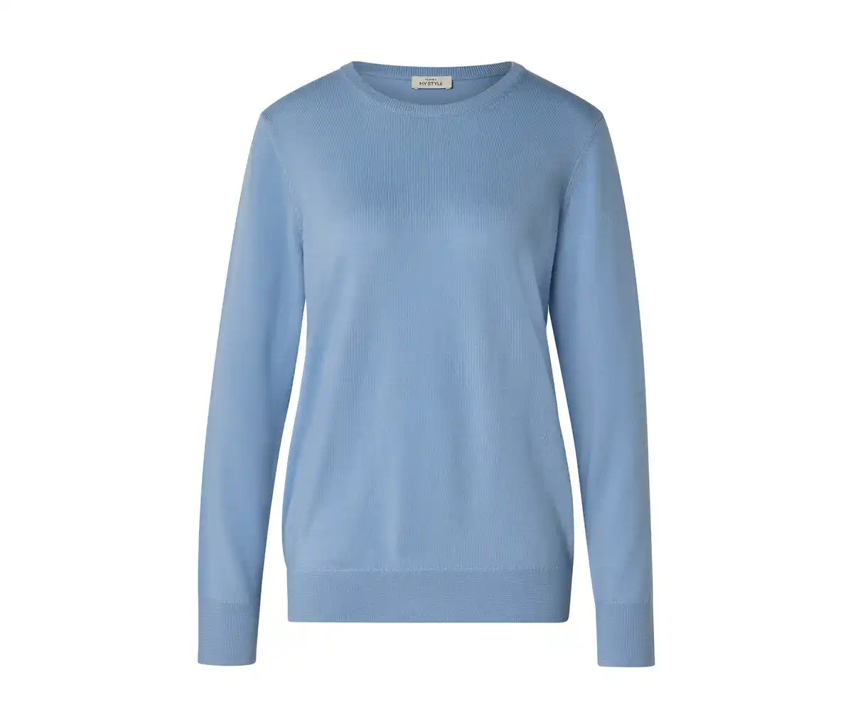 Bild 1 von Merino-Feinstrickpullover, hellblau