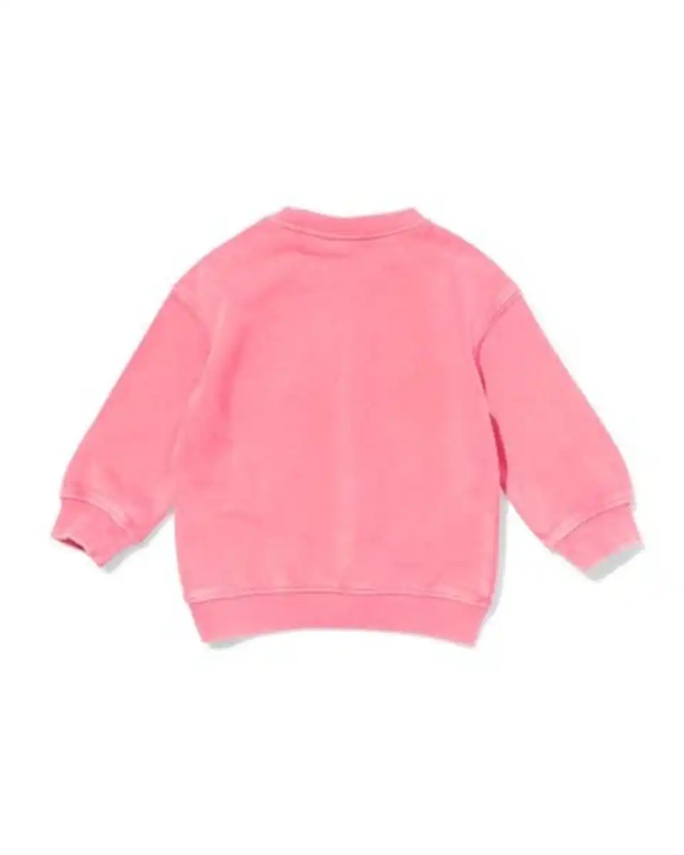 Bild 3 von Babypullover aus Sweatstoff rosa