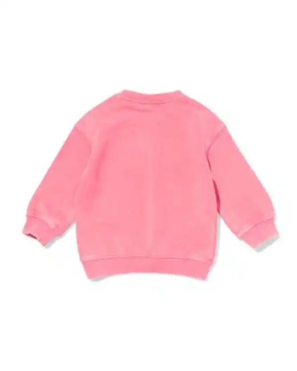 Bild 3 von Babypullover aus Sweatstoff rosa