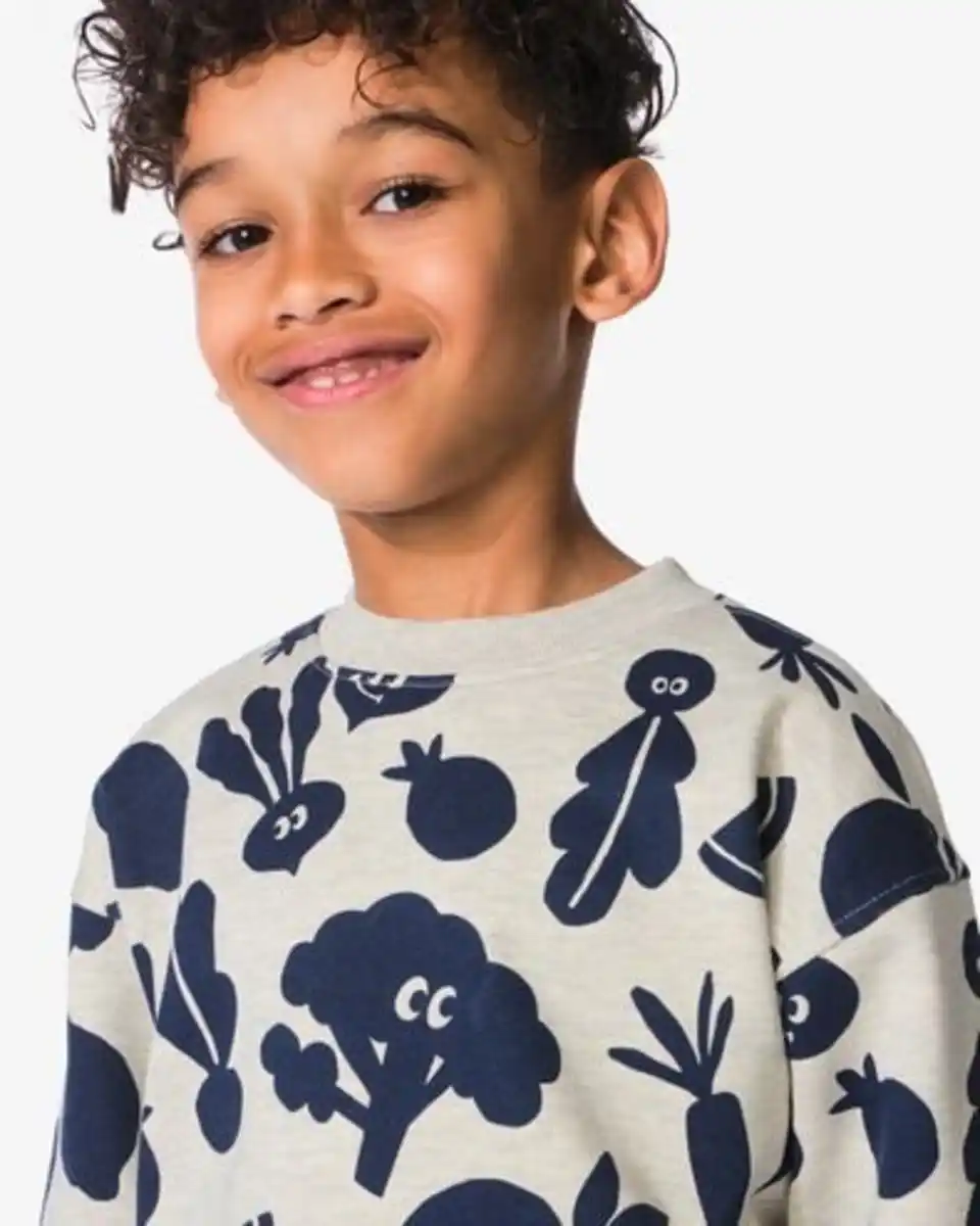 Bild 3 von Kindersweater, Gemüse sandfarben