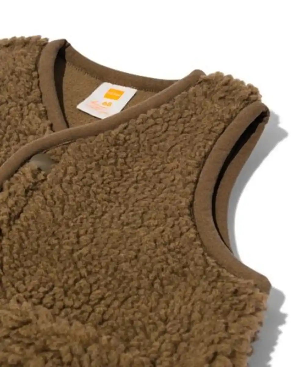 Bild 4 von Babyweste Teddy olivgrün