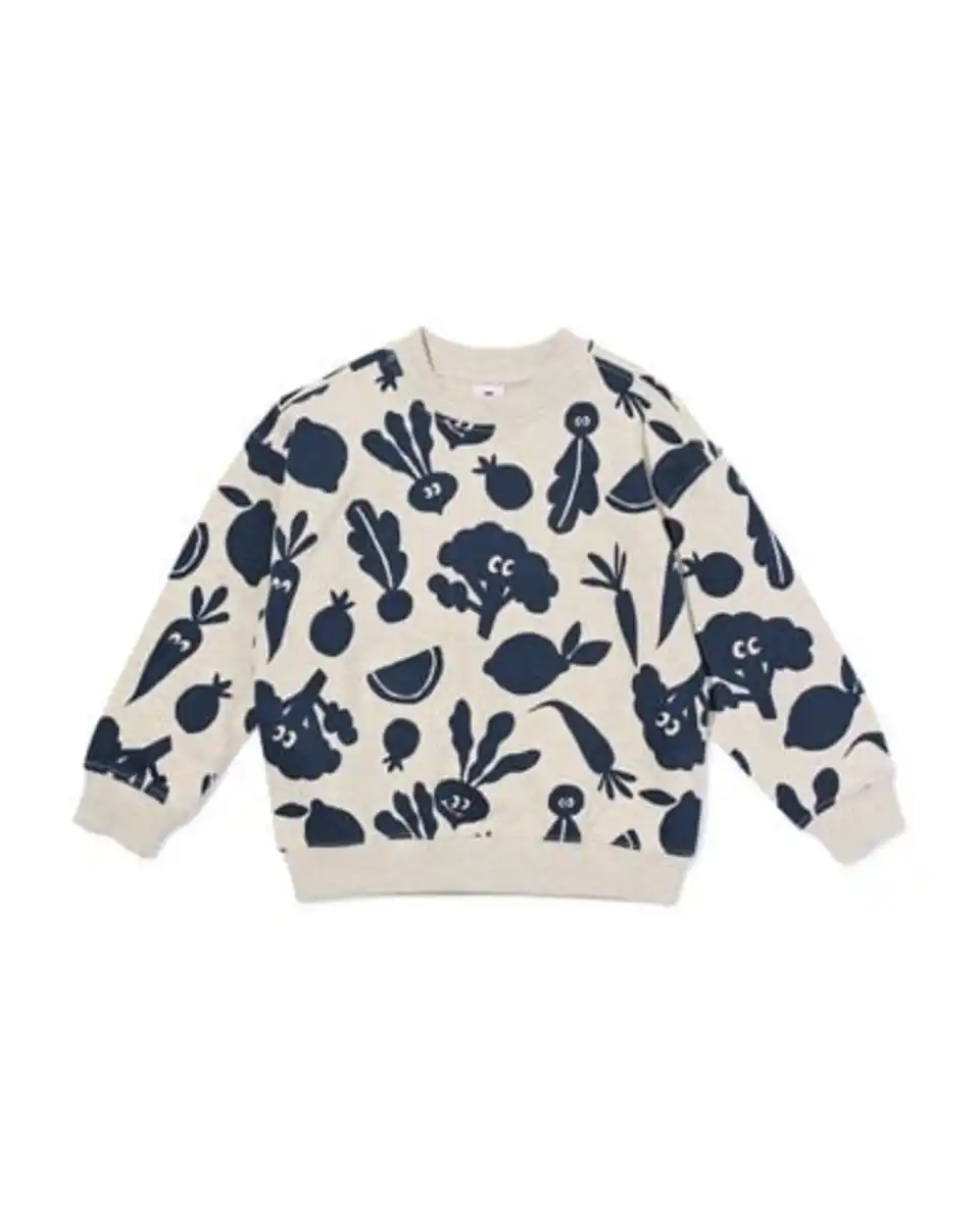 Bild 2 von Kindersweater, Gemüse sandfarben