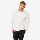 Bild 1 von DOMYOS Langarmshirt Herren - weiß