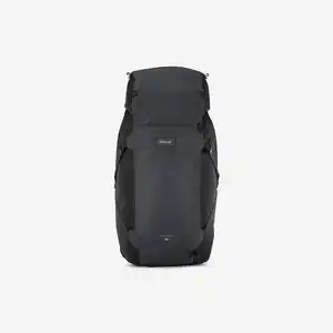 FORCLAZ Reiserucksack Herren Kofferöffnung - Travel 900 50+6 l grau