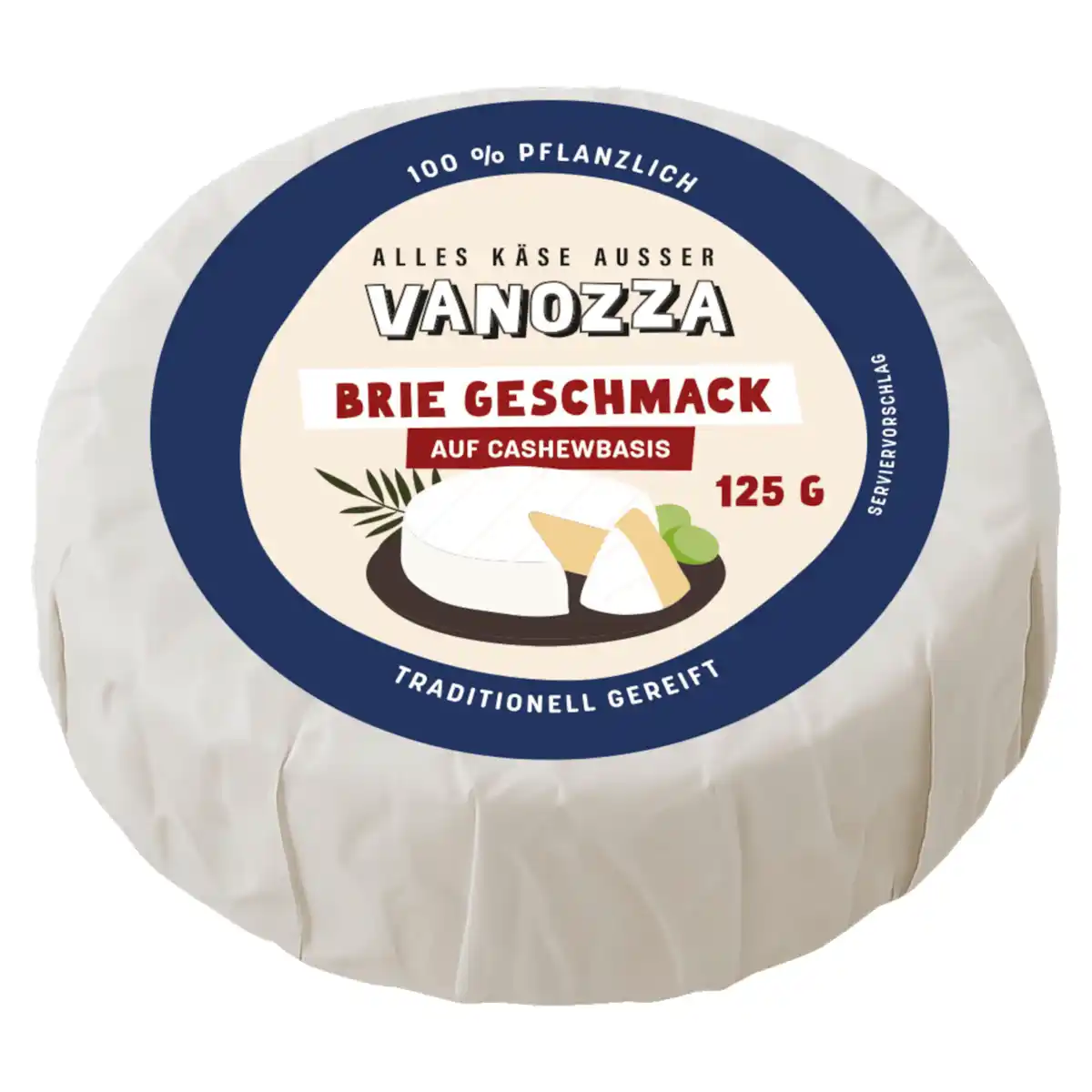 Bild 1 von Vanozza Brie Geschmack vegan 125g