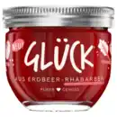 Bild 1 von Glück Fruchtaufstrich Erdbeere-Rhabarber 230g