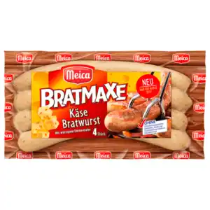 Meica Bratmaxe Käse Bratwurst 4 Stück 250g