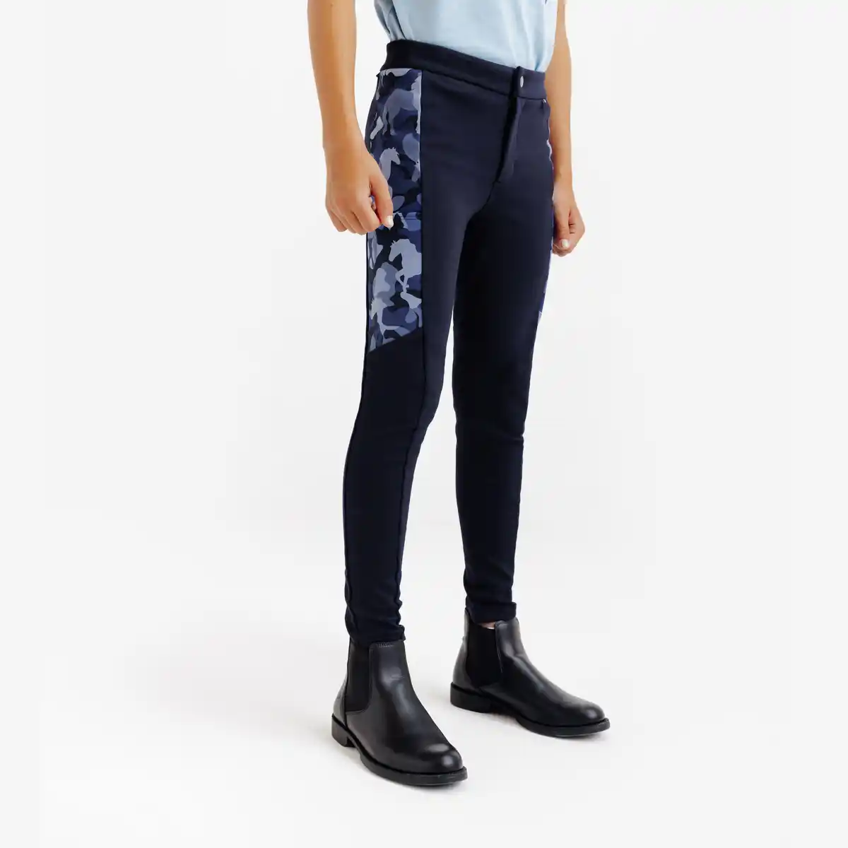 Bild 1 von FOUGANZA Reithose Magic Kinder blau