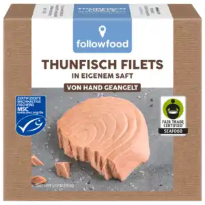 Followfish Thunfisch-Filets Natur 130g