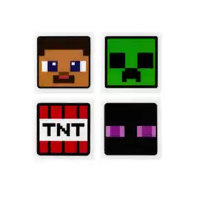 "Minecraft" Radiergummi