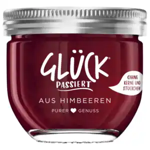 Glück Fruchtaufstrich Himbeeren 230g