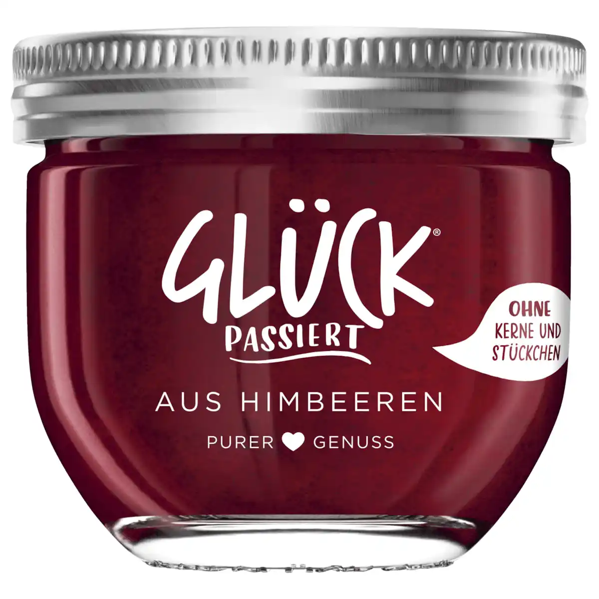 Bild 1 von Glück Fruchtaufstrich Himbeeren 230g