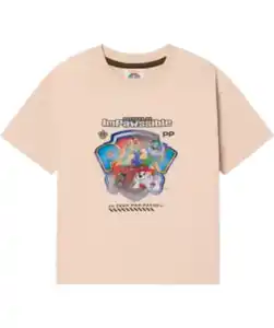T-Shirt mit Wackelbild, naturfarben