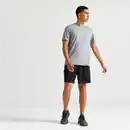 Bild 1 von DOMYOS T-Shirt Herren atmungsaktiv Rundhals - grau meliert