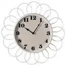 Bild 1 von KOPPARDUVA Wanduhr, weiß/beige, 29 cm