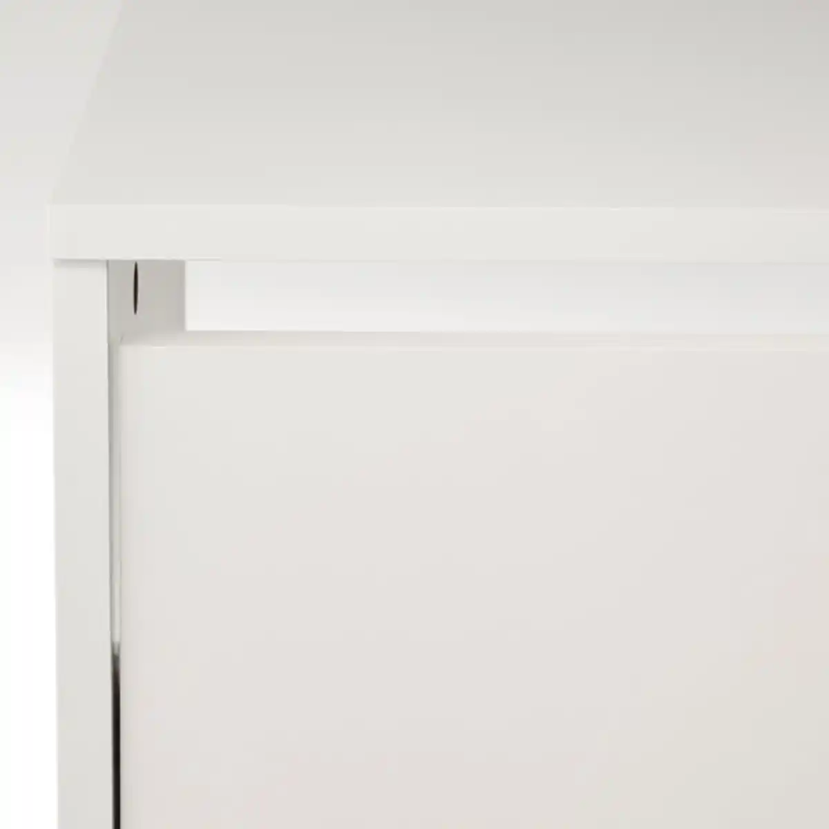 Bild 3 von BISSA Schuhschrank 3 Fächer, weiß, 49x28x135 cm