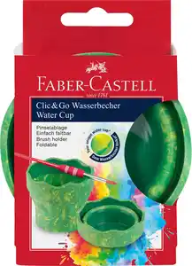 FABER-CASTELL Wasserbecher »Clic&Go«