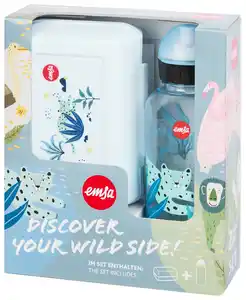 EMSA Geschenk-Set »Trinkflasche & Lunchbox«, 2-teilig