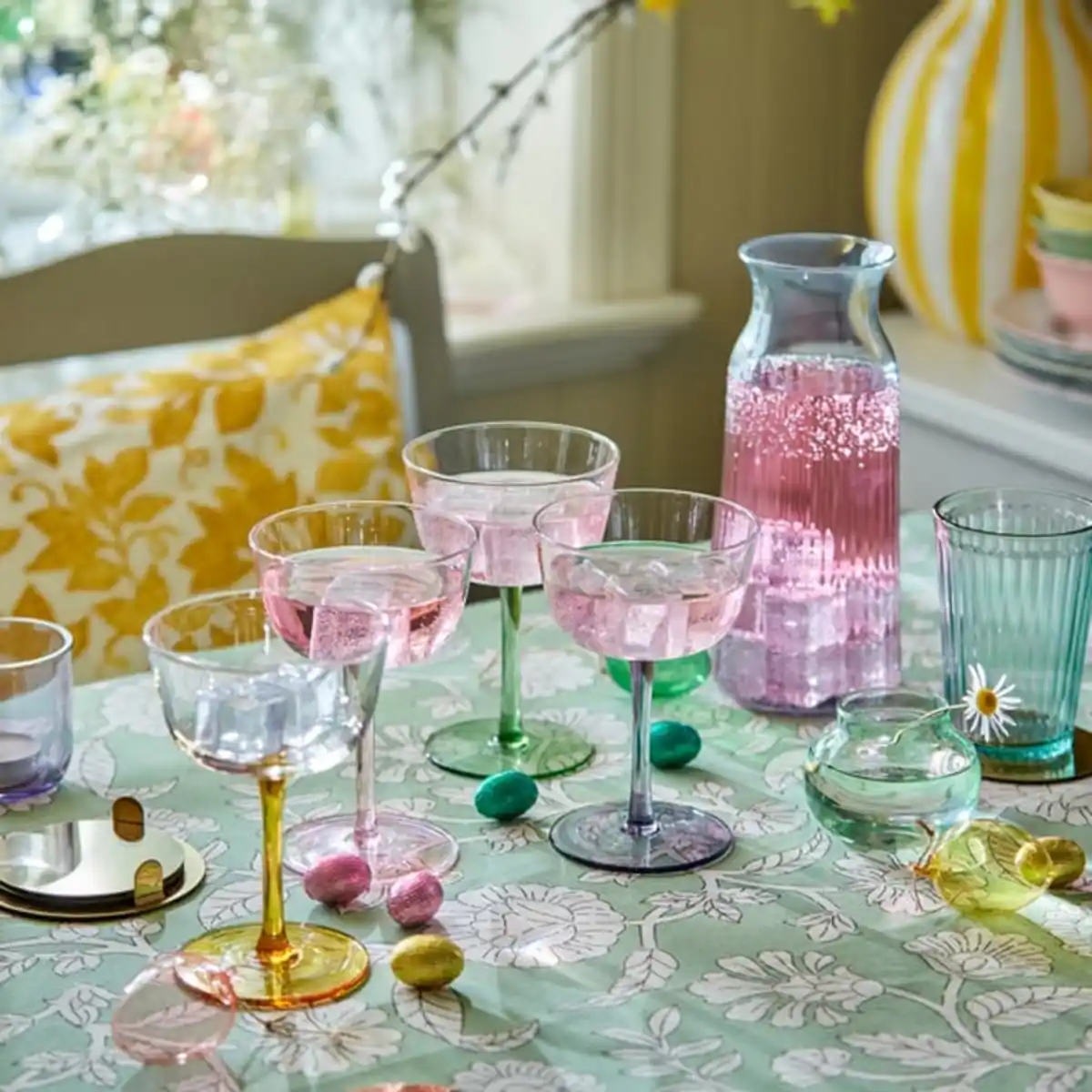 Bild 2 von TJÄRLEK Glas, versch. Farben, 30 cl