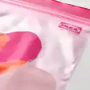 Bild 1 von ISTAD Beutel, wiederverschließbar, rosa/orange, 2.5/1.2 l