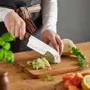 Bild 3 von VARDAGEN Santoku-Messer, Edelstahl/Nussbaum, 16 cm
