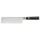 Bild 1 von FJÄLLRÖDING Nakiri-Messer, Damaszener Stahl/schwarz, 18 cm