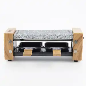 HKoenig Raclette-Gerät, Zirbelkiefer, Holz, 13x10x28.3 cm, Küchengeräte, Tischgrills & Fondues, Raclette-Grills